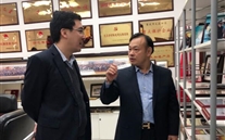 中行重庆分行段忠辉行长一行莅临亚星集团总部调研