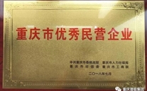 热烈祝贺亚星集团荣获重庆市优秀民营企业称号
