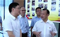 铜梁区委书记唐小平一行到铜梁公司视察调研 “党建带团建，，，，，，，团建促党建”工作